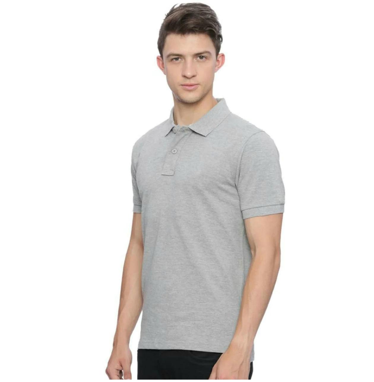 Joggers Park Pack of 4 Polo Matte T-Shirts For Mens